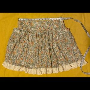 Mango MNG casual sportswear flowery skirt -size 8